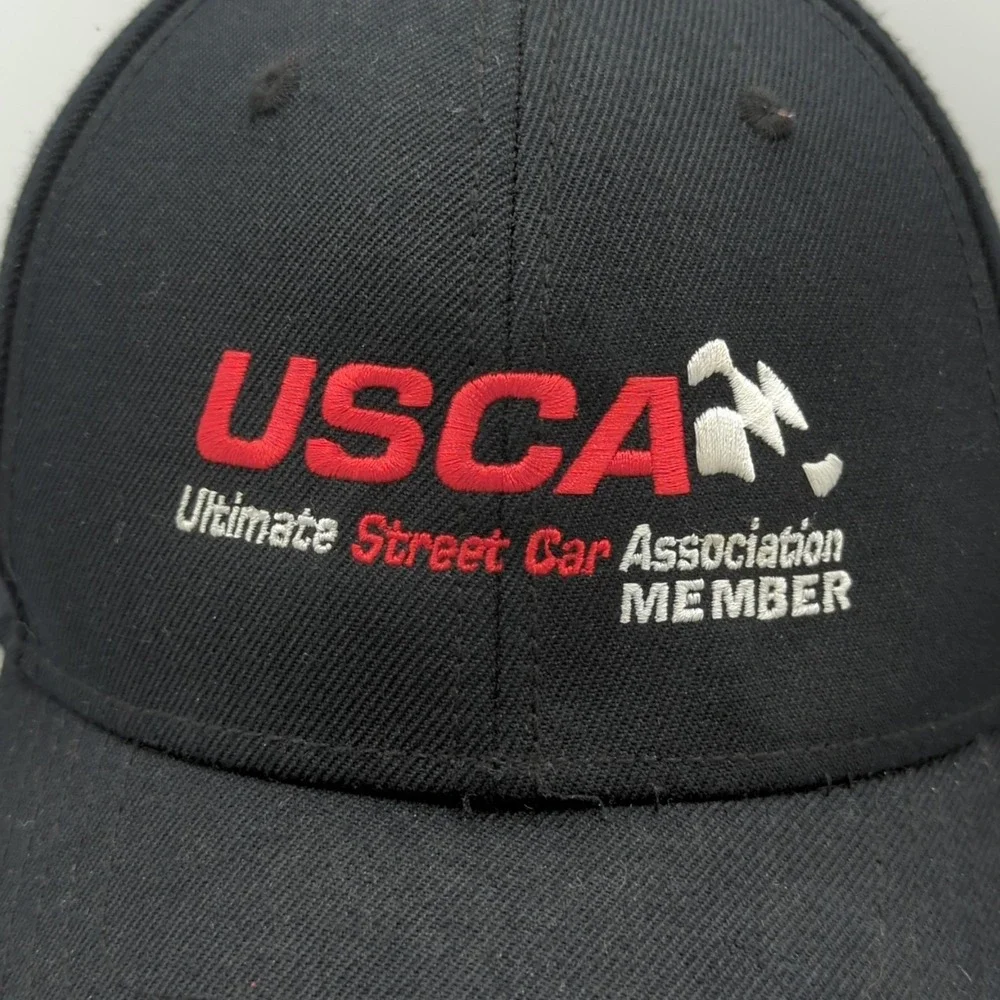 USCA Ultimate Street Car Association Member Hat Black Otto Cap Racing Motorsport